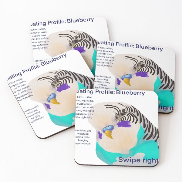 Item preview, Budgies Online dating designed and sold by Stewnamie.