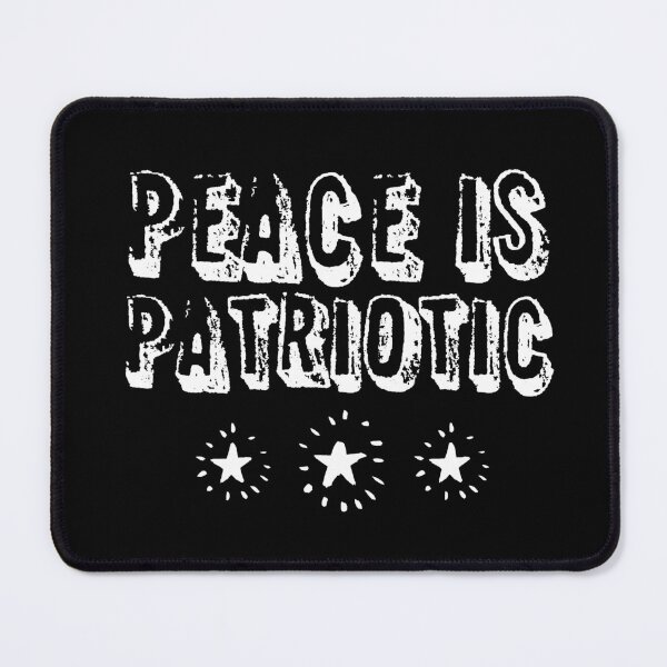 Item preview, True Love of Country: Peace is Patriotic (white text) designed and sold by Ofeefee.