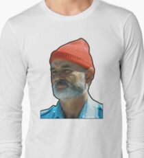 Bill Murray as Steve Sizzou Long Sleeve T-Shirt