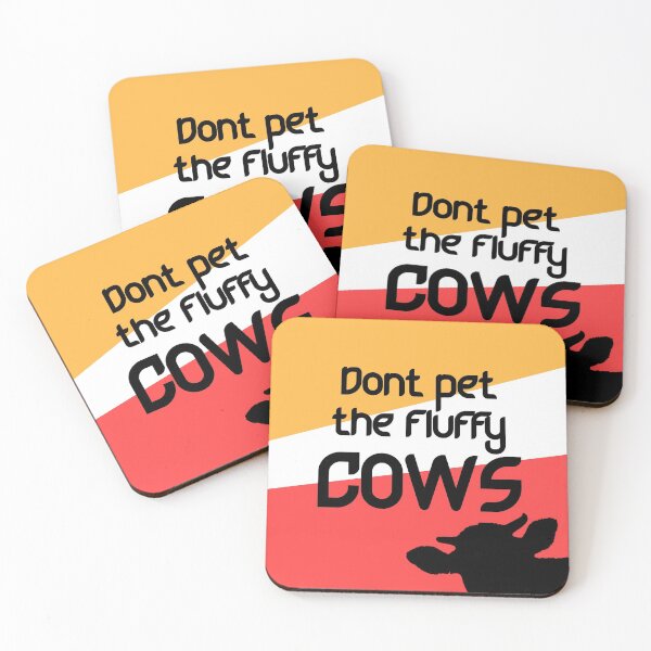 Item preview, Do Not Pet The Fluffy Cows designed and sold by iPhoneGuy.