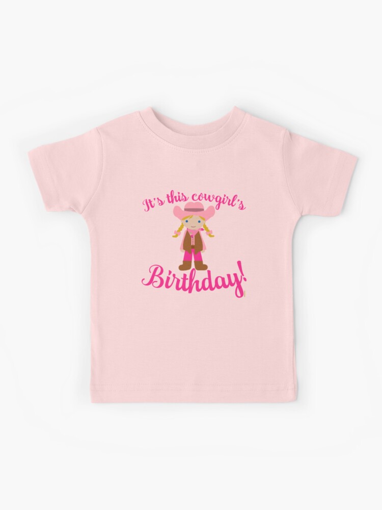 Cowgirl birthday clearance shirt