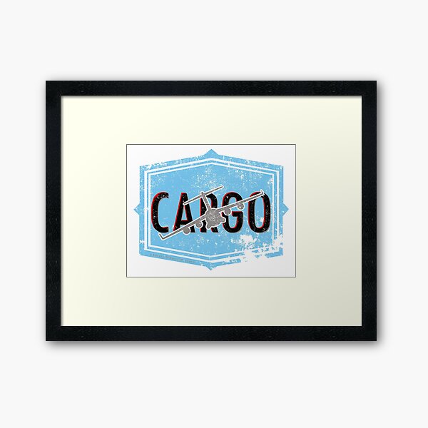 C-17 Cargo Framed Art Print