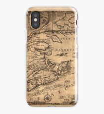 Map Of Nova Scotia 1776 iPhone Case