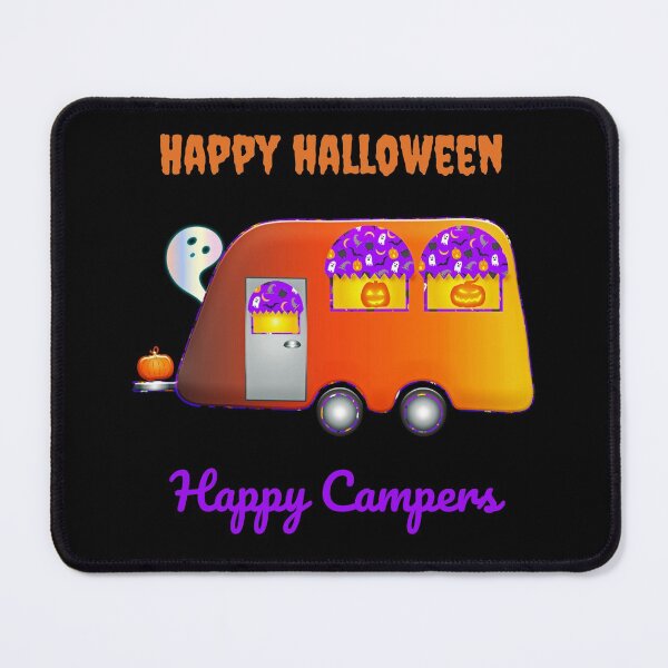 Item preview, Happy Halloween Happy Campers designed and sold by WeTrieditatHome.