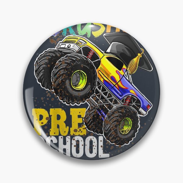Item preview, Crushed Preschool Monster Truck Graduation designed and sold by BanDicker.