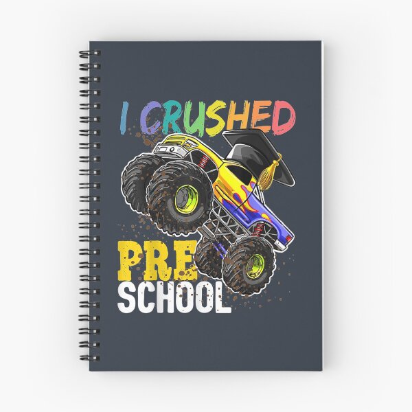Item preview, Crushed Preschool Monster Truck Graduation designed and sold by BanDicker.