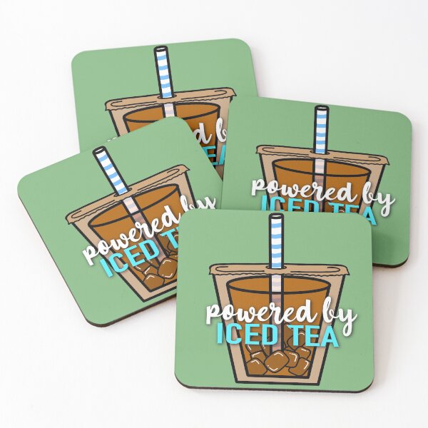 Item preview, Powered by iced tea designed and sold by CakeyDoesArt.