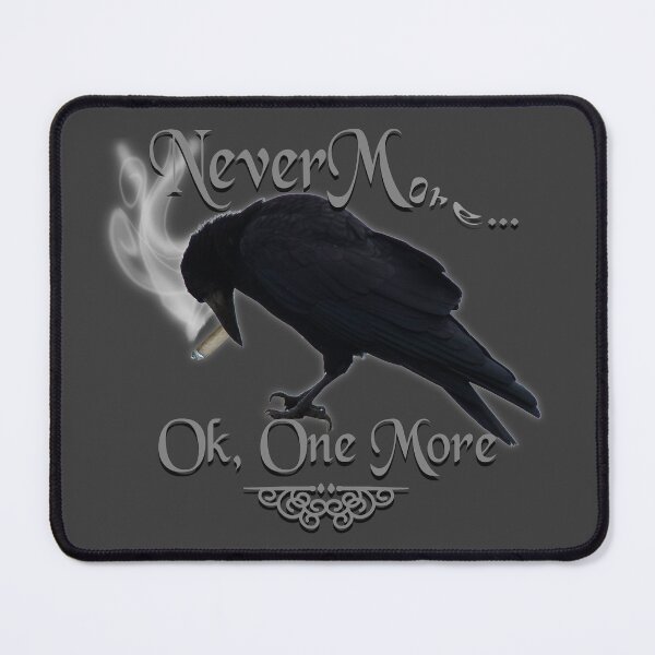 Item preview, Nevermore Raven with Cigar designed and sold by NoBonesLife.