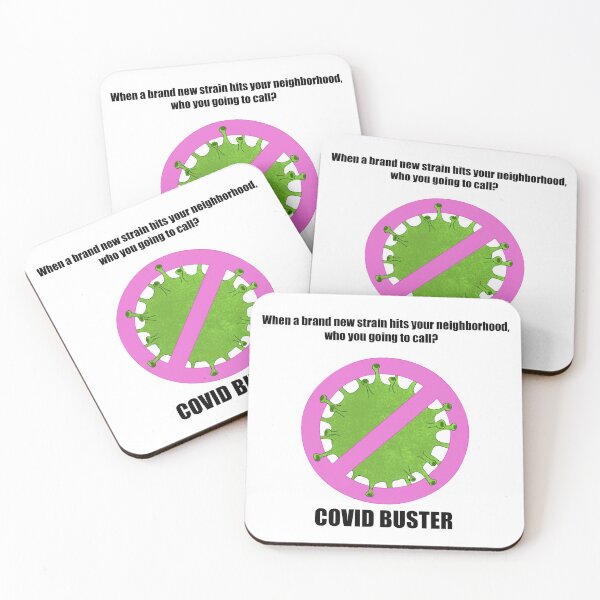 Item preview, COVID BUSTER designed and sold by Tourmalineghosts.