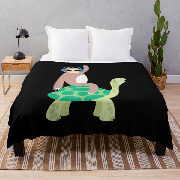 Item preview, Lazy Sloth Sea Turtle Hona Gift designed and sold by nancyholly.