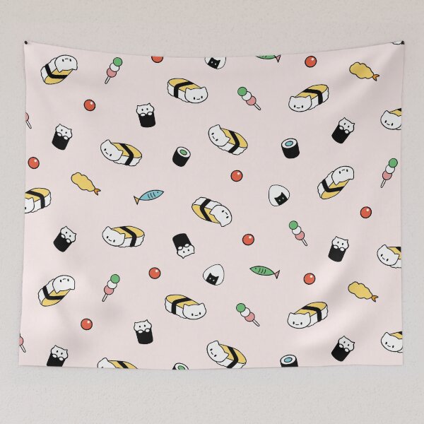 Item preview, Sushi Cat designed and sold by stephanydc.