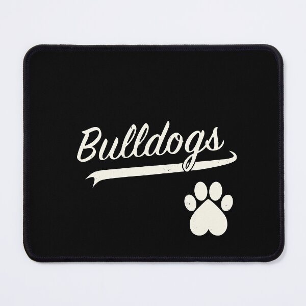 Item preview, Bulldog  Baseball Script designed and sold by 8PawsStudio.