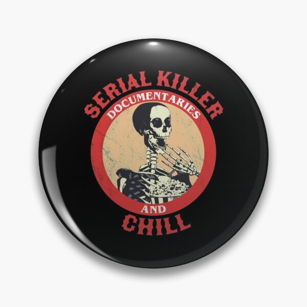 Item preview, serial killer documentaries and chill Funny Skeleton  designed and sold by Gossagemint132.