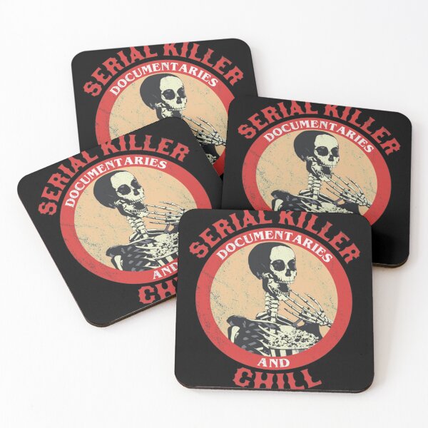 Item preview, serial killer documentaries and chill Funny Skeleton  designed and sold by Gossagemint132.