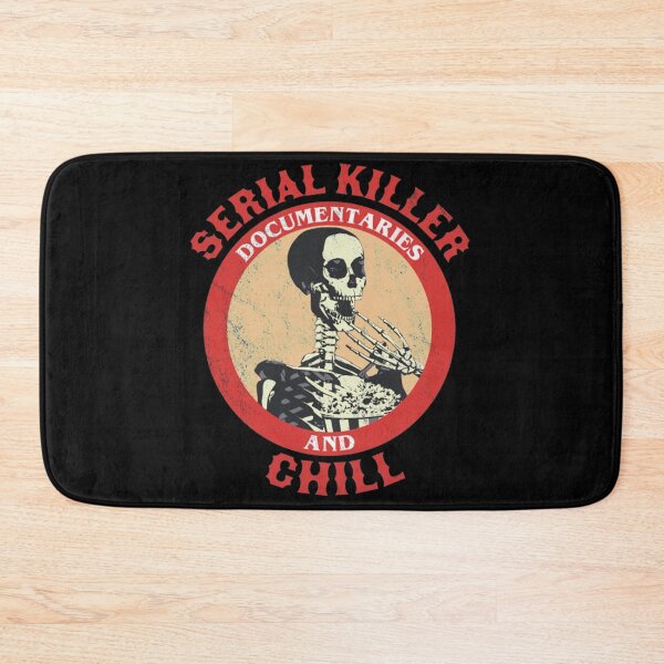 Item preview, serial killer documentaries and chill Funny Skeleton  designed and sold by Gossagemint132.