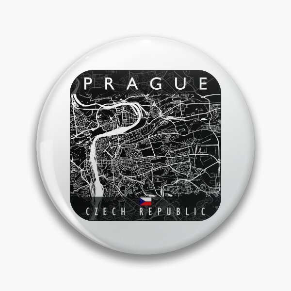 Item preview, PRAGUE MAP CZECH REPUBLIC designed and sold by hatimelhag.