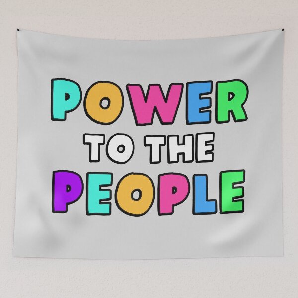 Item preview, Power To The People designed and sold by Picket Club.