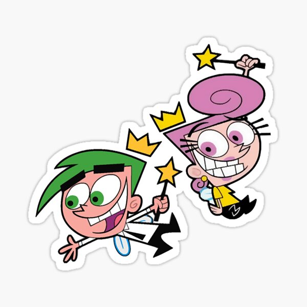 Item preview, Funny Gifts The Fairly Odd Parents Wanda And Cosmo Halloween designed and sold by AlethaHartmann.