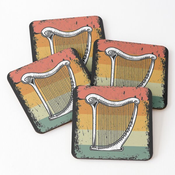 Item preview, Vintage Harp Player Music Harp Gift Idea designed and sold by Oriana305.