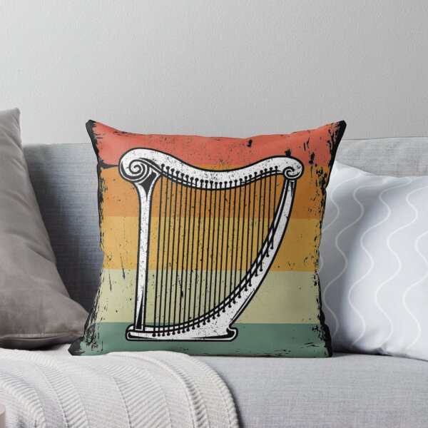 Item preview, Vintage Harp Player Music Harp Gift Idea designed and sold by Oriana305.