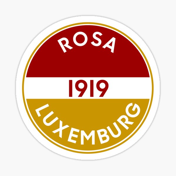 Rosa Luxemburg 1919 Sticker