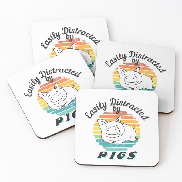 Item preview, Hold on I see a pig | Easily distracted by pigs | Cute pigs | Baby pigs designed and sold by 732Studio.
