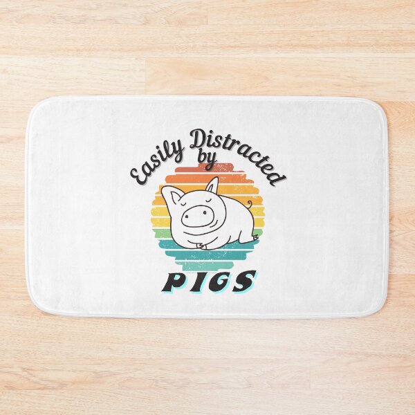Item preview, Hold on I see a pig | Easily distracted by pigs | Cute pigs | Baby pigs designed and sold by 732Studio.