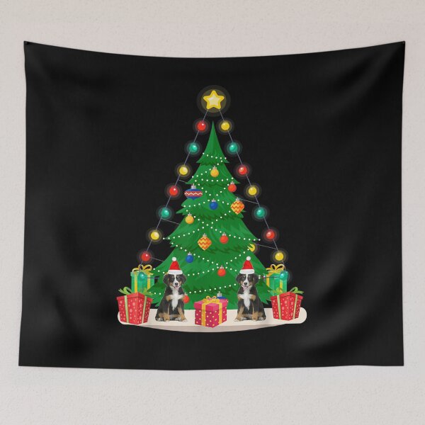 Item preview, Santa Bernese Mountain Dog Christmas Tree Xmas Gift Dog designed and sold by patsa4.