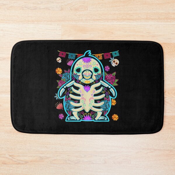 Item preview, Sugar Skull Mexican Penguin Bone Halloween Day Of The Dead designed and sold by patsa4.