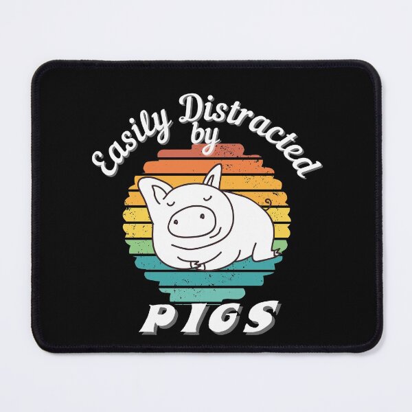 Item preview, Hold on I see a pig | Easily distracted by pigs | Cute pigs | Baby pigs designed and sold by 732Studio.