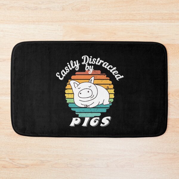 Item preview, Hold on I see a pig | Easily distracted by pigs | Cute pigs | Baby pigs designed and sold by 732Studio.