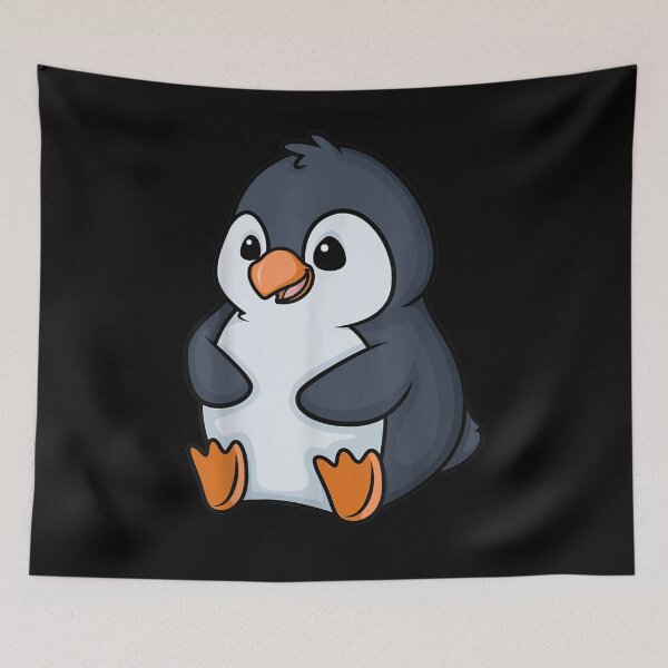 Item preview, Penguin Anime Chibi Japanese Design designed and sold by vivanbess.