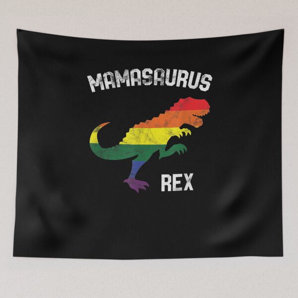 Item preview, Mamasaurus Rex Gay Pride Lgbt Dinosaur Ally designed and sold by patsa4.