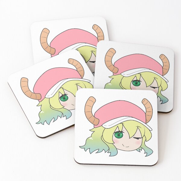 Artikelvorschau, Miss Kobayashis Drachenmagd Lucoa Chibi Head entworfen und verkauft von ChibiCheems.