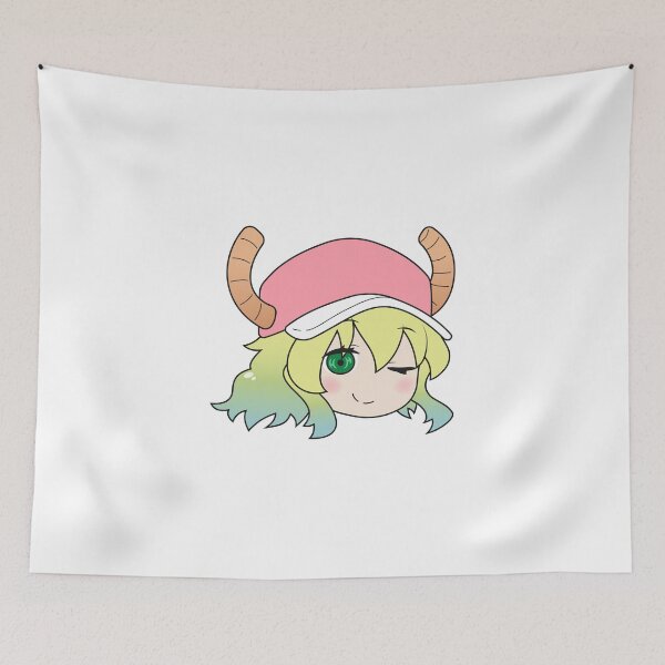 Item preview, Miss Kobayashi's Dragon Maid Lucoa Chibi Head designed and sold by ChibiCheems.