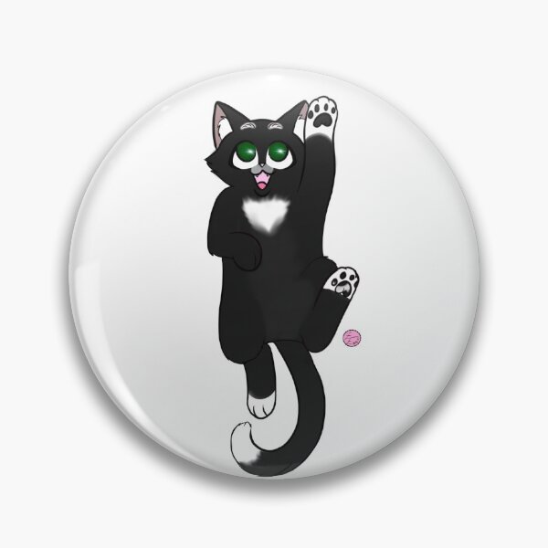 Item preview, Floating Black cat designed and sold by Ezziebabey.