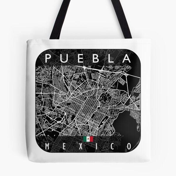 Item preview, PUEBLA MAP MEXICO designed and sold by hatimelhag.