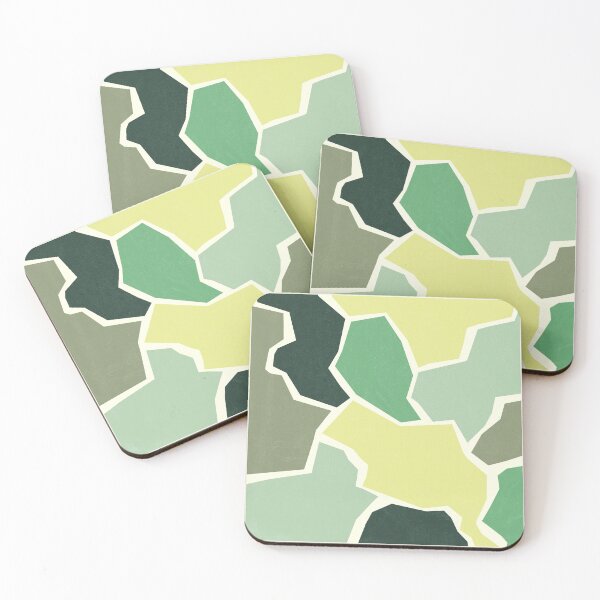 Item preview, Geometric Abstract Fractured Blocks In-Home Camo 1 designed and sold by MaryJaneRC.