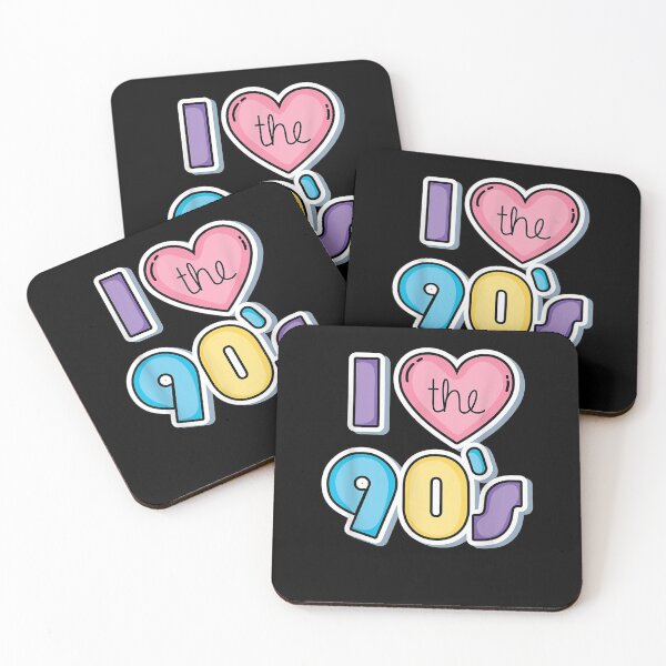 Item preview, Vintage I Love 90s Retro Look I Heart Nineties Party Gift designed and sold by vivanbess.