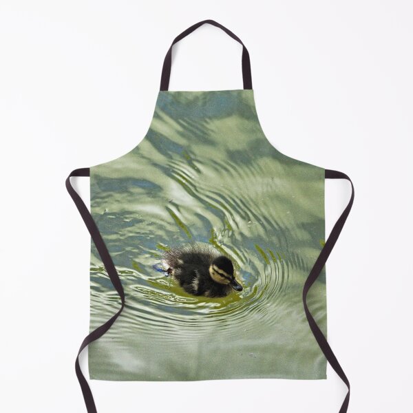 Item preview, Baby Mallard Duckling Cloudy Sky Reflection designed and sold by Anna Lemos.