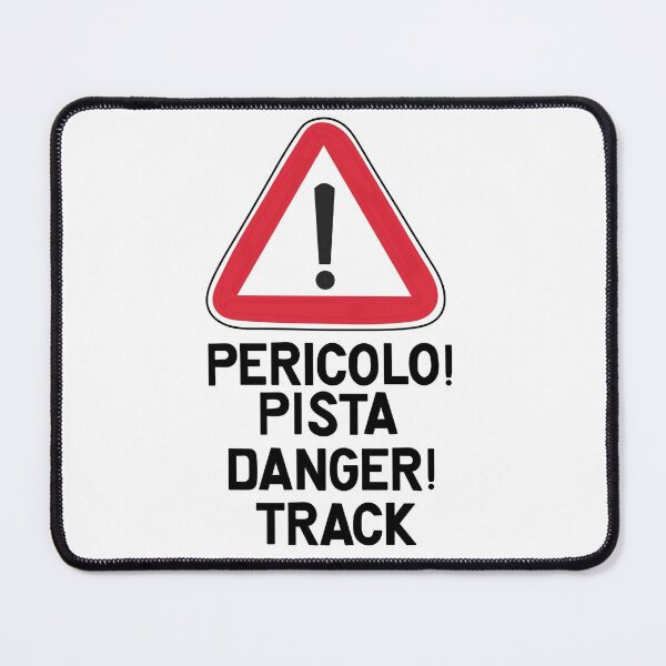 Item preview, Pericolo Pista designed and sold by KaydiddyArt.
