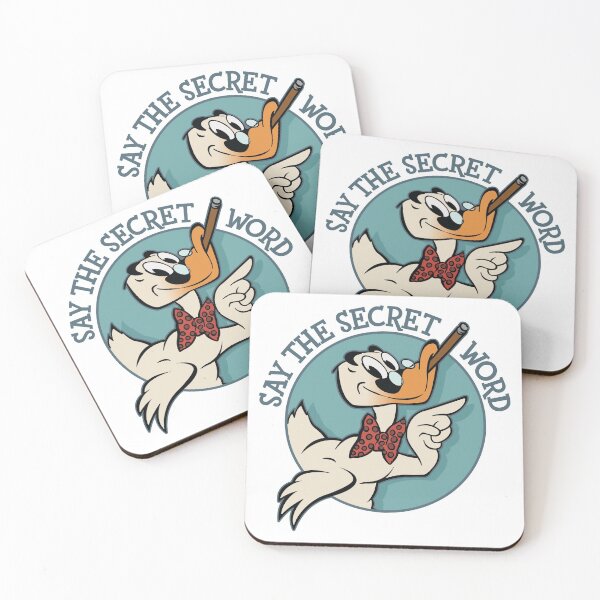 Aperçu de l'œuvre Mot secret Groucho Duckie créée et vendue par SpruceTavern.