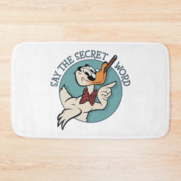 Item preview, Secret Word Groucho Duckie designed and sold by SpruceTavern.
