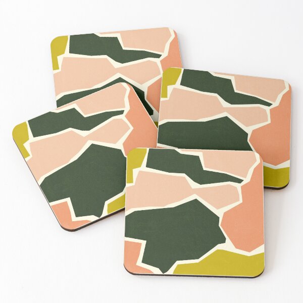 Item preview, Geometric Abstract Fractured Blocks In-Home Camo 2 designed and sold by MaryJaneRC.