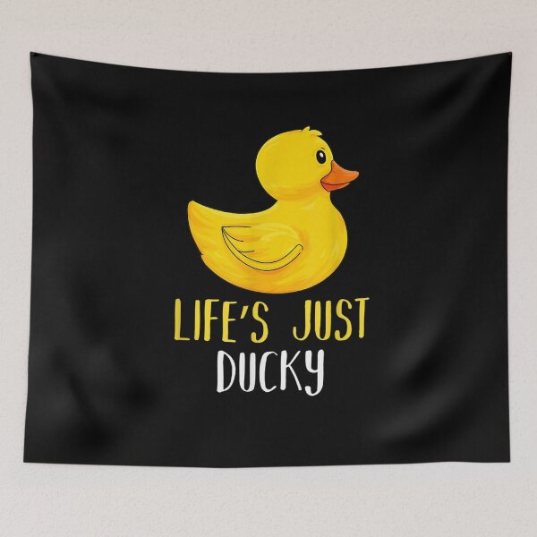 Item preview, Life's Just Ducky Rubber Duck designed and sold by vivanbess.