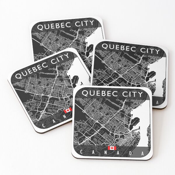 Item preview, QUEBEC CITY MAP CANADA designed and sold by hatimelhag.
