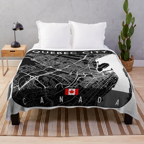 Item preview, QUEBEC CITY MAP CANADA designed and sold by hatimelhag.