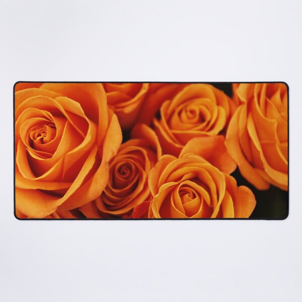 Item preview, Orange roses bouquet - floral art print designed and sold by Tanuja  Sharma.