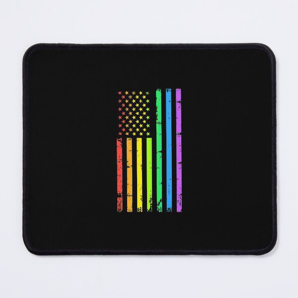 Item preview, Rainbow American Flag Lgbt Gay Pride designed and sold by frischmanjose.