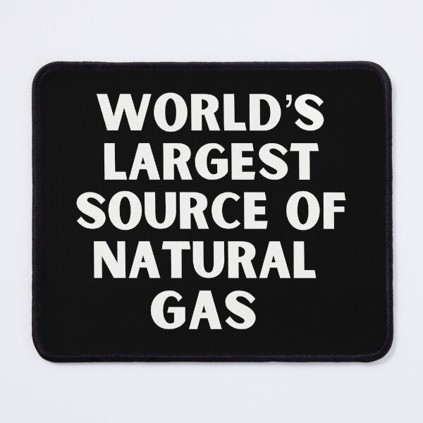 Item preview, World’s Largest Source of Natural Gas | White designed and sold by mareabello.